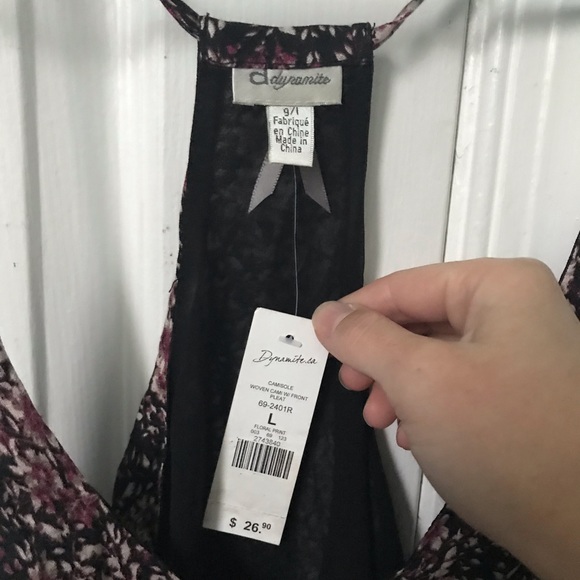 Floral Racerback Tank - Picture 3 of 4